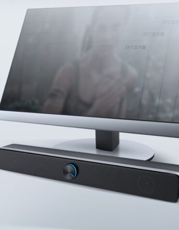Long speaker notebook mobile phone desktop audio