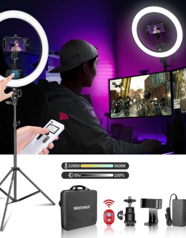 18 Ring Light LED Fill Light Mobile Phone Video Shooting Photo Photography Light